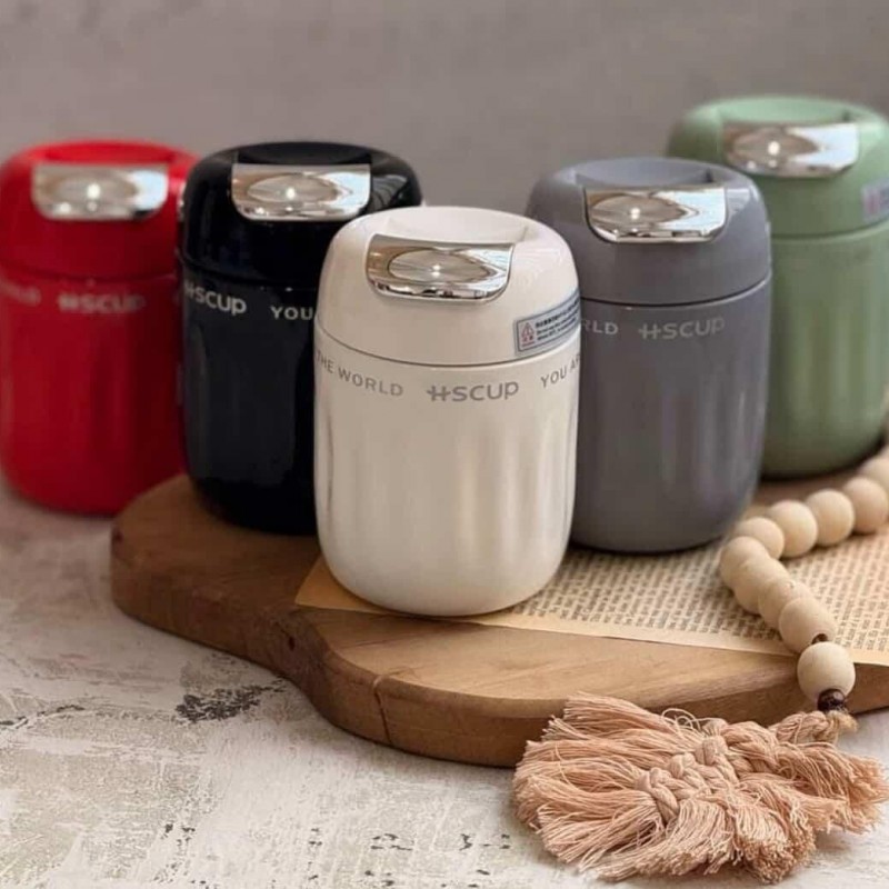 HSCUP Stainless Steel Mini Travel Mug 220ml