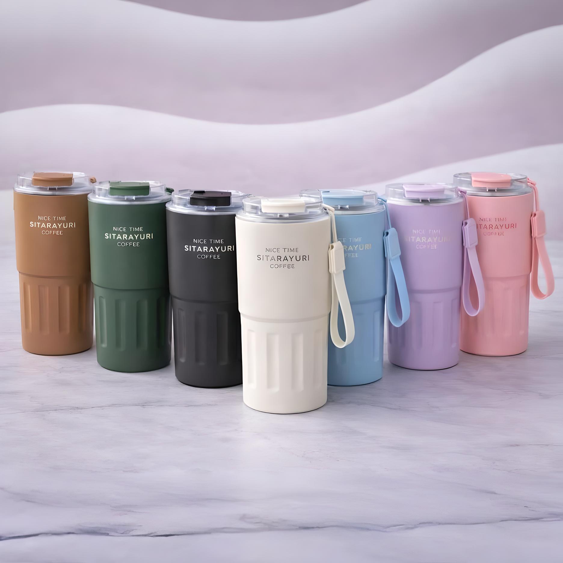 SITARAYURI Dual-Mode Travel Mug 600ml