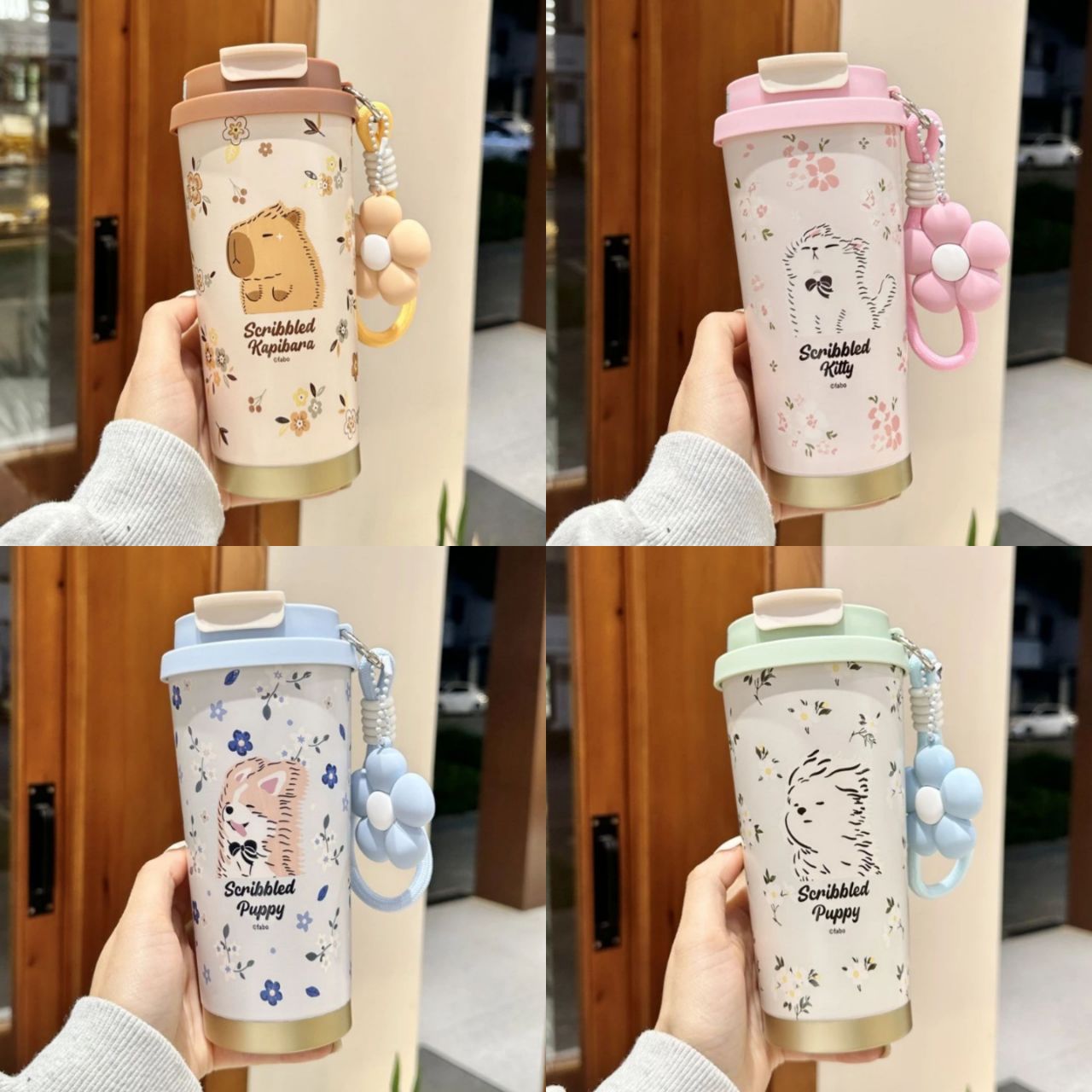 Sitarayori Stainless Steel Fantasy Animal Tumbler 560ml